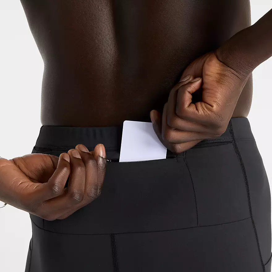 New Balance Men's RC Pocket Half Tight 9" — Black
