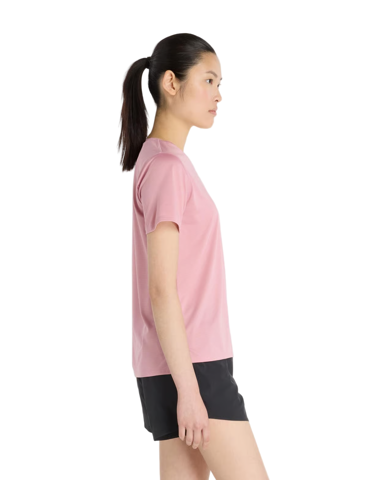 New Balance Sport Essentials Womens Short Sleeve T-Shirt - Durban Runner XS / BABY PINK