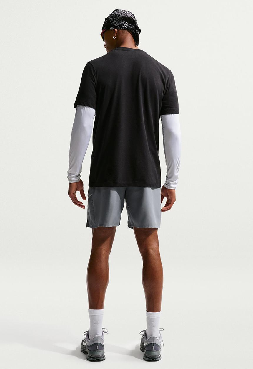 Nike Miler Mens Dri-FIT 7" Unlined Running Shorts - Durban Runner SMOKE GREY/SMOKE GREY/REFLECTIVE SILV / S