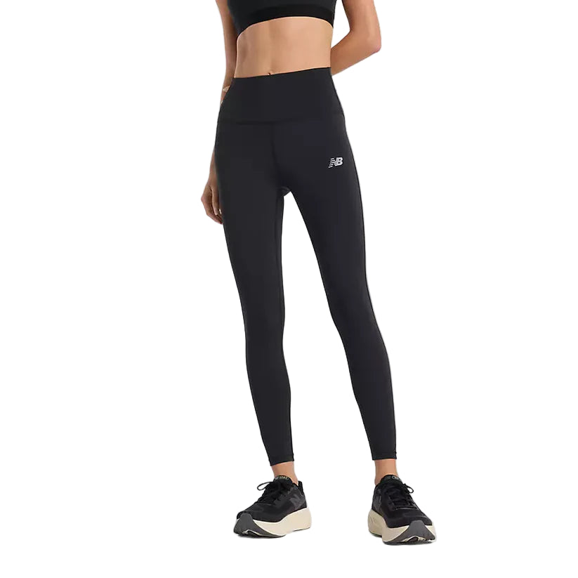 New Balance Sleek High Rise Legging 25 inch Womens - Durban Runner XS / Black
