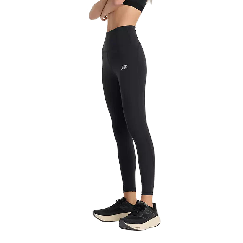 New Balance Sleek High Rise Legging 25 inch Womens - Durban Runner XS / Black