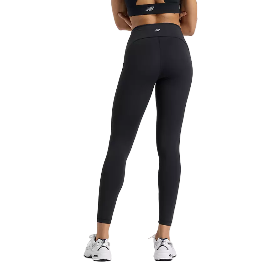 New Balance Sleek Pocket High Rise 25 inch Leggings - Durban Runner XS / Black