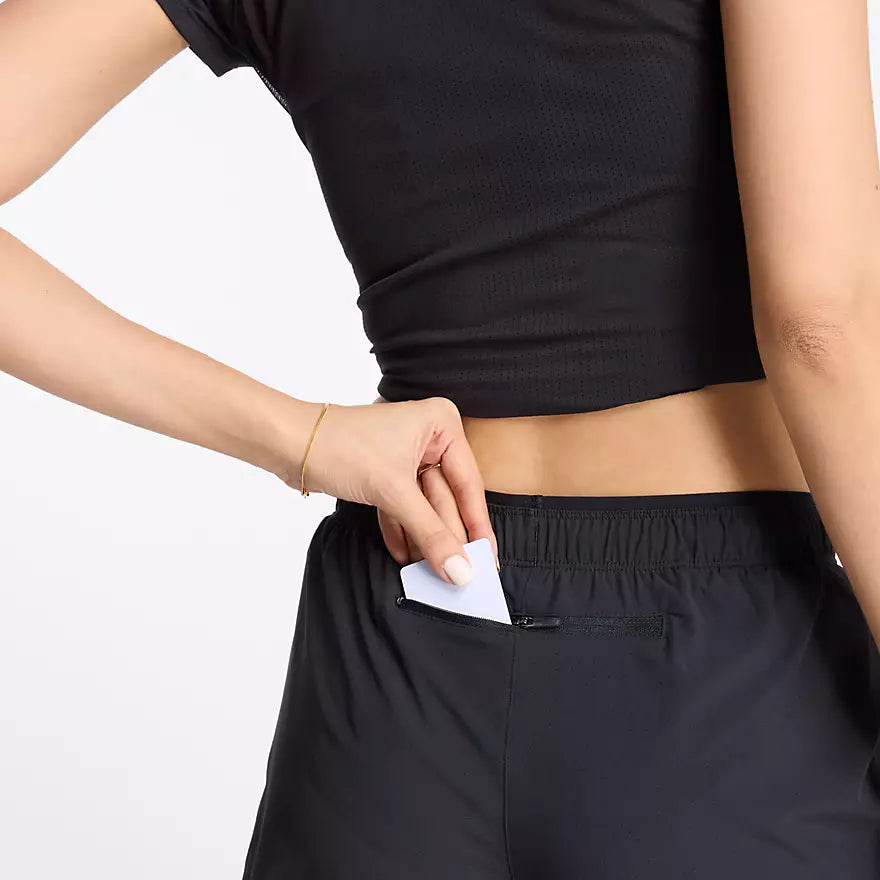New Balance Women's Training Shorts — Black